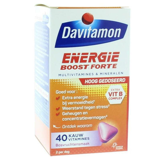 Davitamon Extra energie bosvruchten 40kt