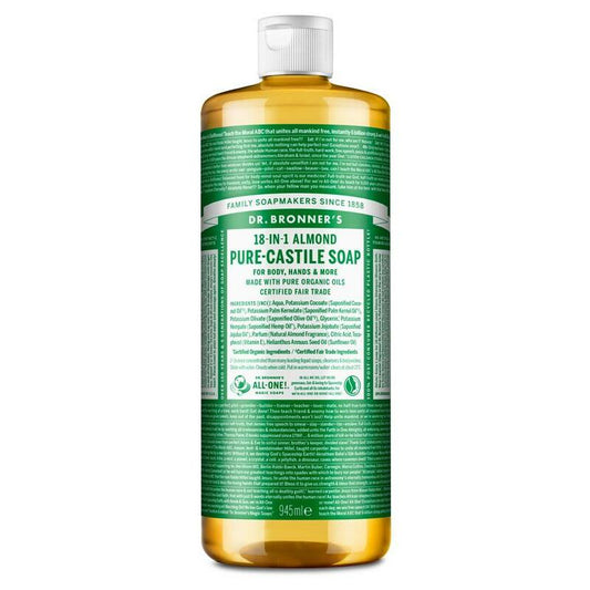 Dr Bronners Liquid soap amandel 945ml