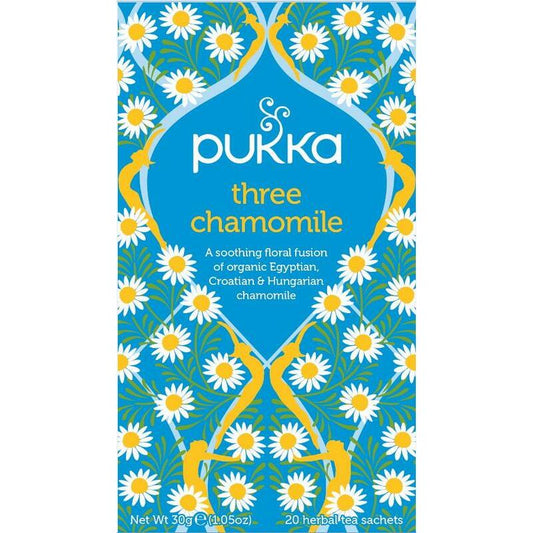 Pukka Org. Teas Three chamomile bio 20st