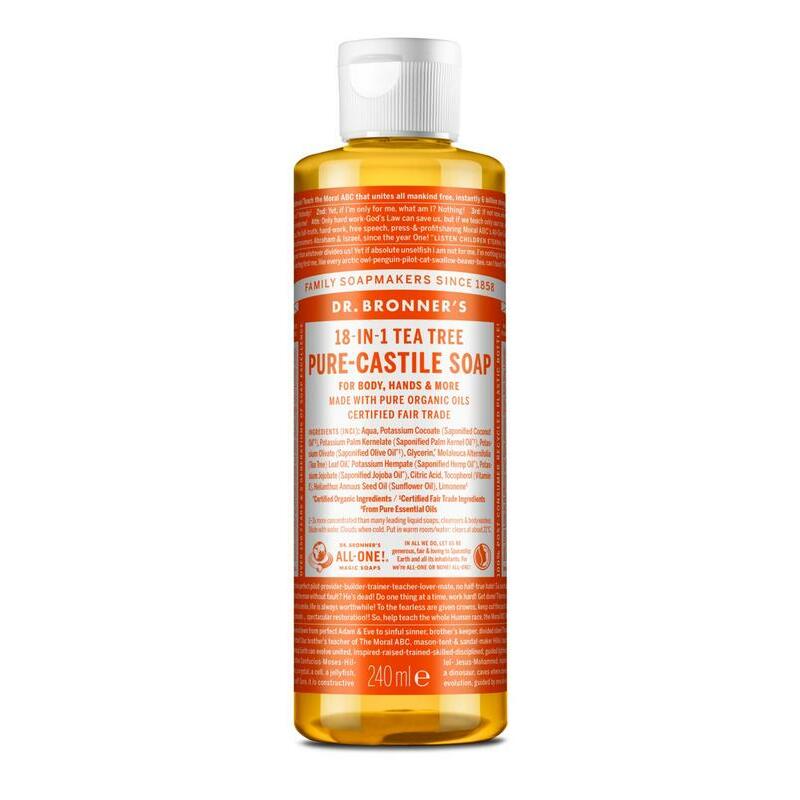 Dr Bronners Liquid soap tea tree 240ml