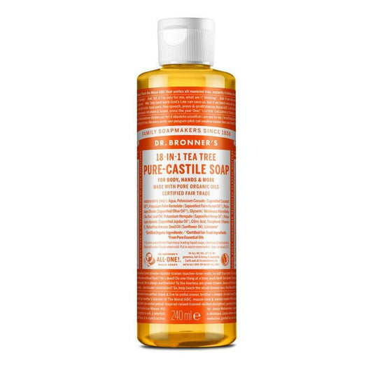 Dr Bronners Liquid soap tea tree 240ml