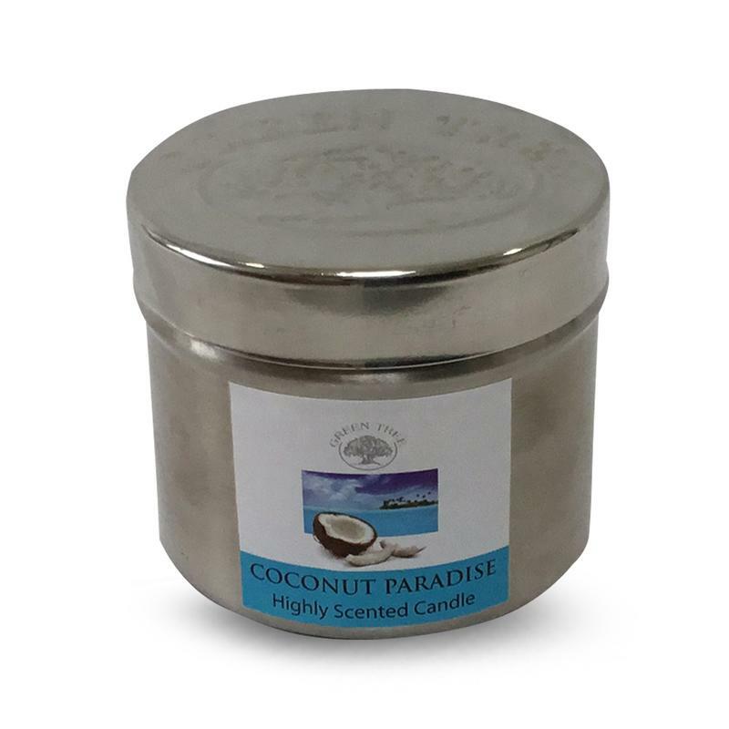 Green Tree Geurkaars coconut paradise 150g
