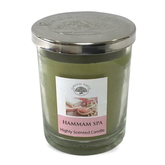 Green Tree Geurkaars hammam spa 200g