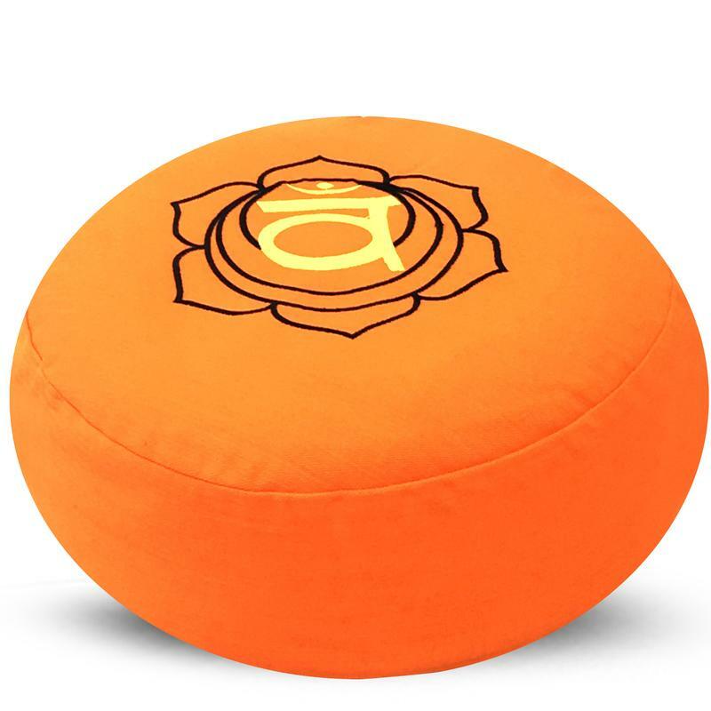 Green Tree Yoga meditatie kussen sacraal chakra 36 x 17cm 1st