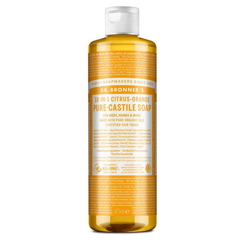 Dr Bronners Liquid soap citrus/orange 475ml