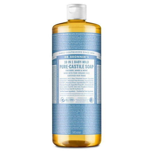 Dr Bronners Baby liquid soap neutral mild 945ml