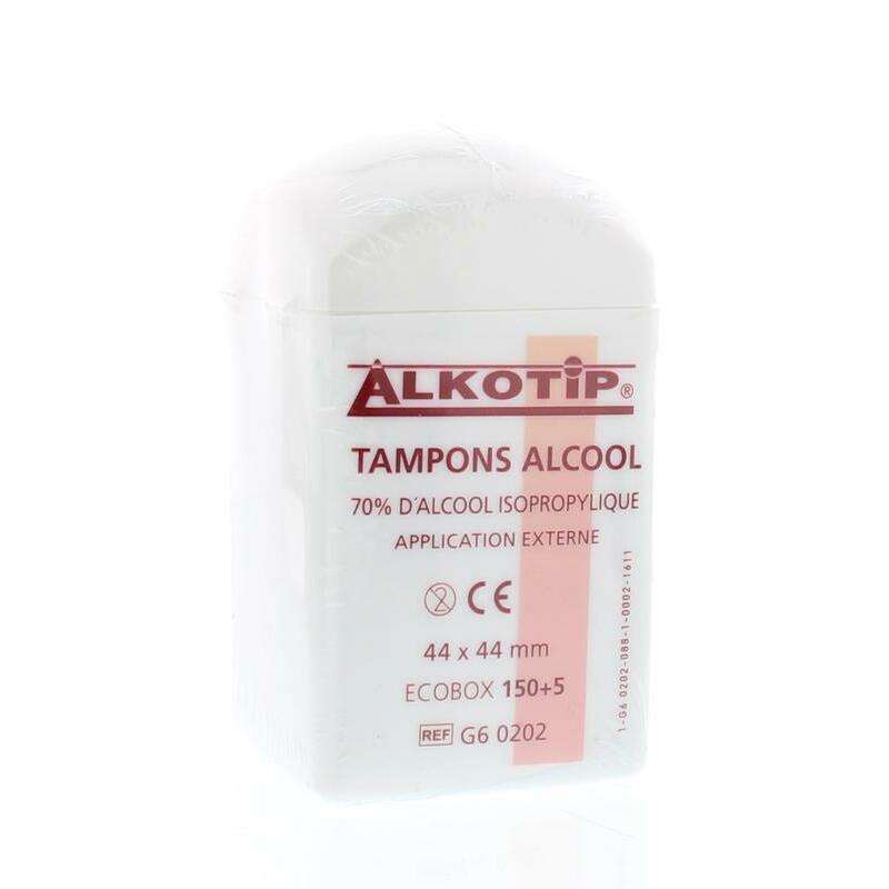 Alkotip Alcoholdoekjes alkotip dispenser 155st
