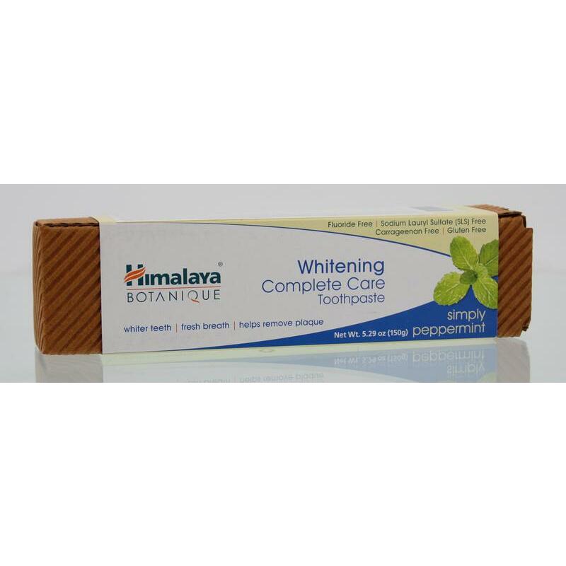 Himalaya Tandpasta botanical whitening complet c peppermint 150g