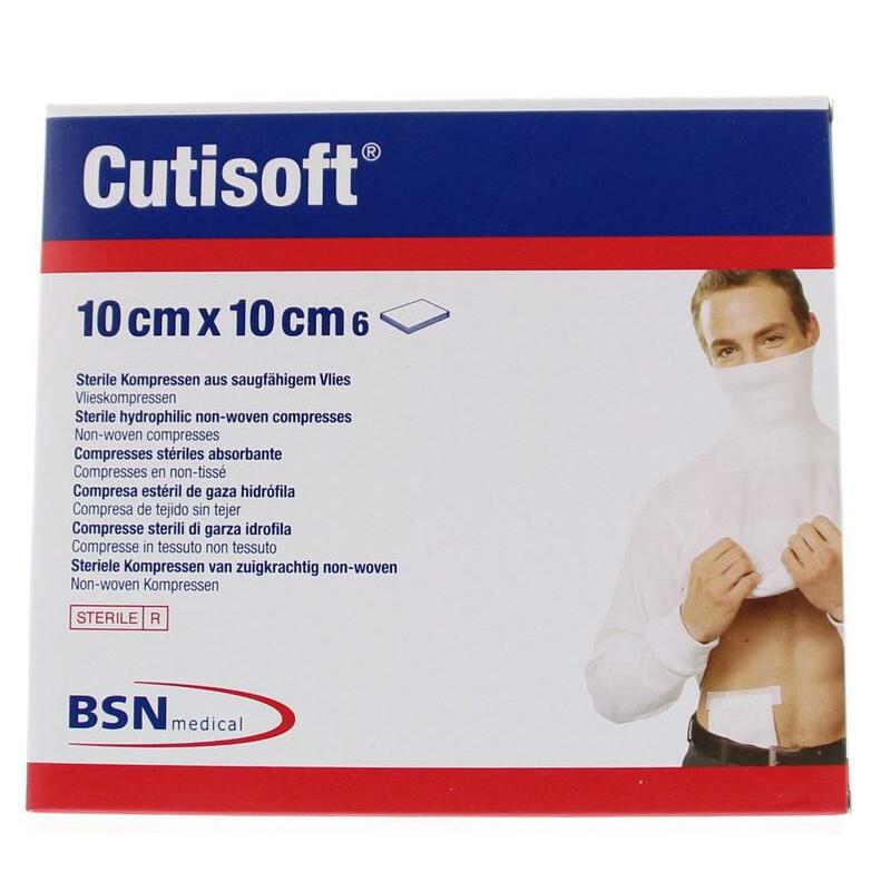 Cutisoft Steriel 10 x 10 cm 1-VP 46872 6st