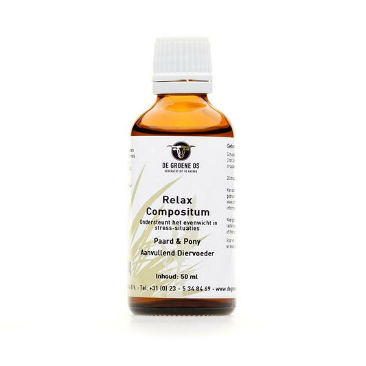 Groene Os Relax compositum paard/pony 50ml