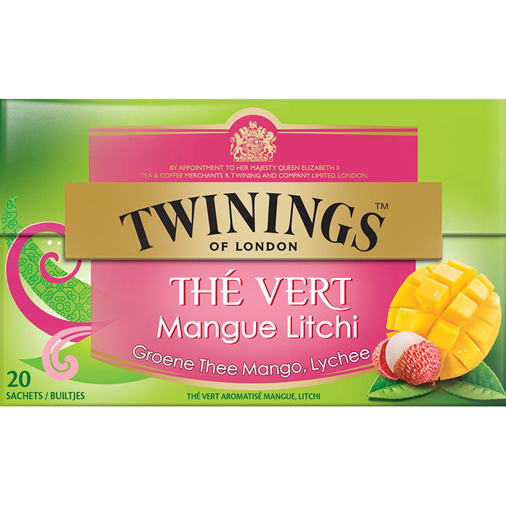 Twinings Groene thee mango lychee 20st