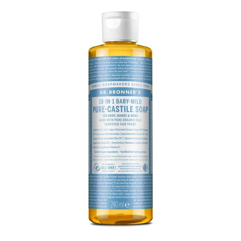 Dr Bronners Liquid soap baby mild 240ml