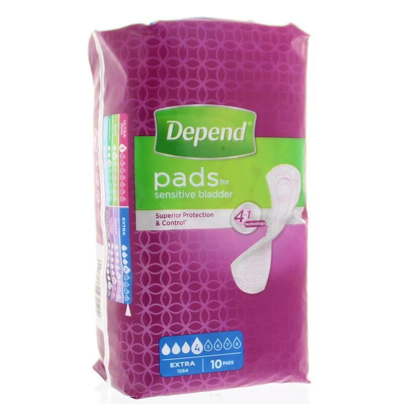 Depend Extra 4 in 1 10st