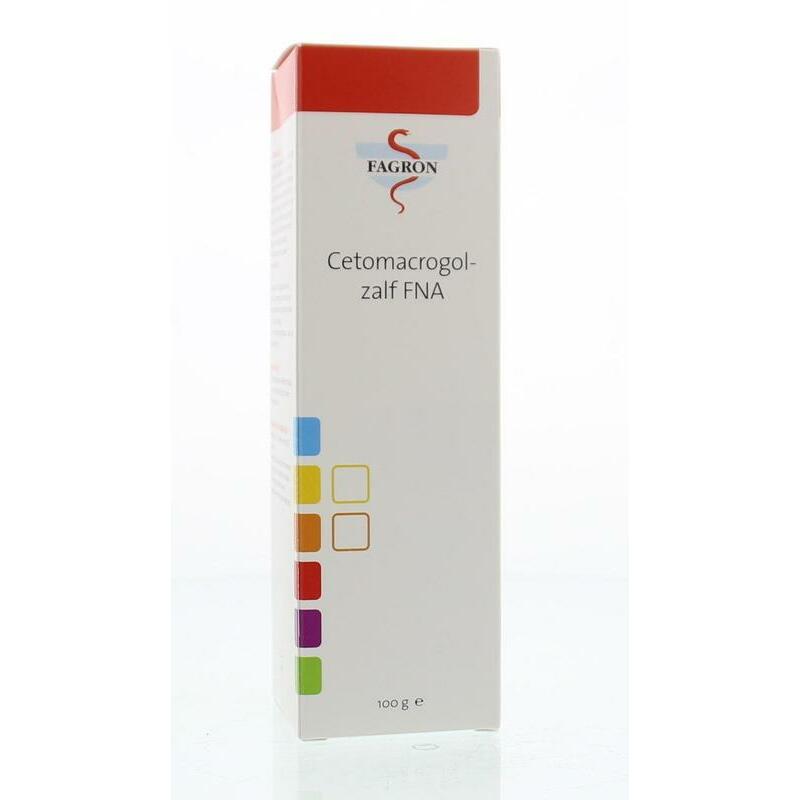 Fagron Cetomacrogol zalf FNA doos en bijsluiter 100g