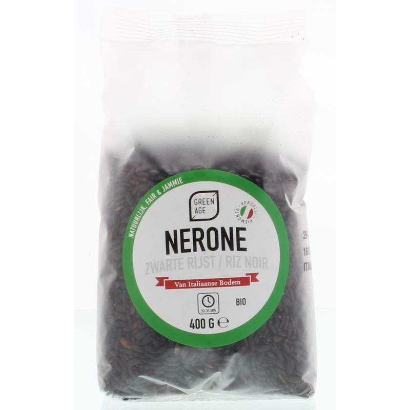 Greenage Zwarte rijst bio 400g