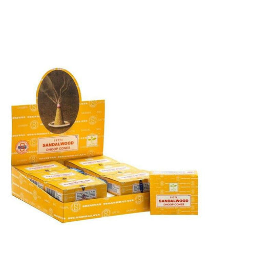 Green Tree Kegelwierook satya sandalwood 12st
