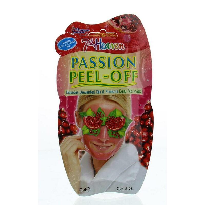 Montagne 7th Heaven gezichtsmasker passion peel-off 10ml
