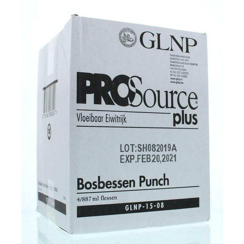 Prosource Plus bosbessen 887 ml 4st