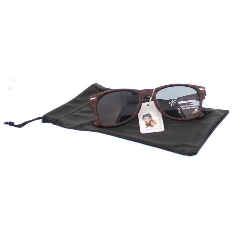 Haga Eyewear Zonnebril Kind 5-10 jaar wayfarer luipaard 1st