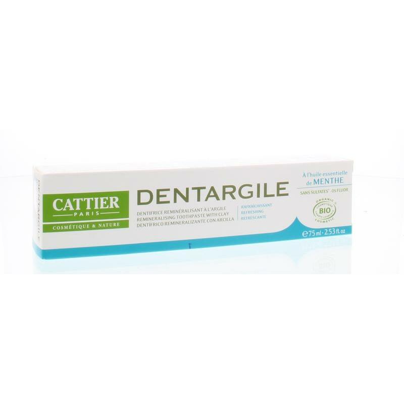 Cattier Tandpasta munt 75ml