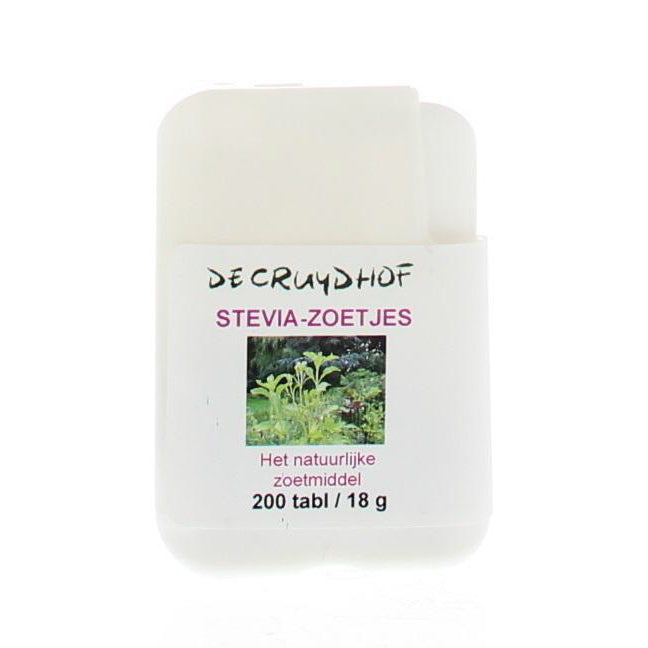 Cruydhof Stevia extract zoetjes dispenser 200tb