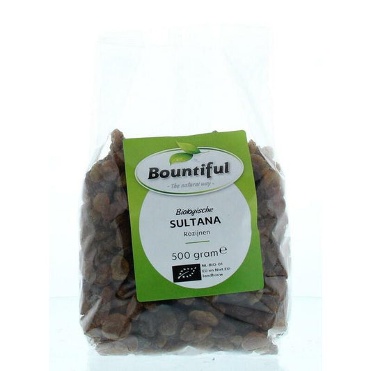 Bountiful Sultana rozijnen bio 500g
