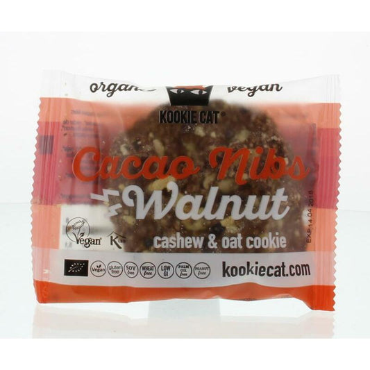 Kookie Cat Cacao nibs walnut bio 50g