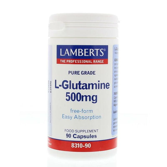 Lamberts L-Glutamine 500 mg 90vc