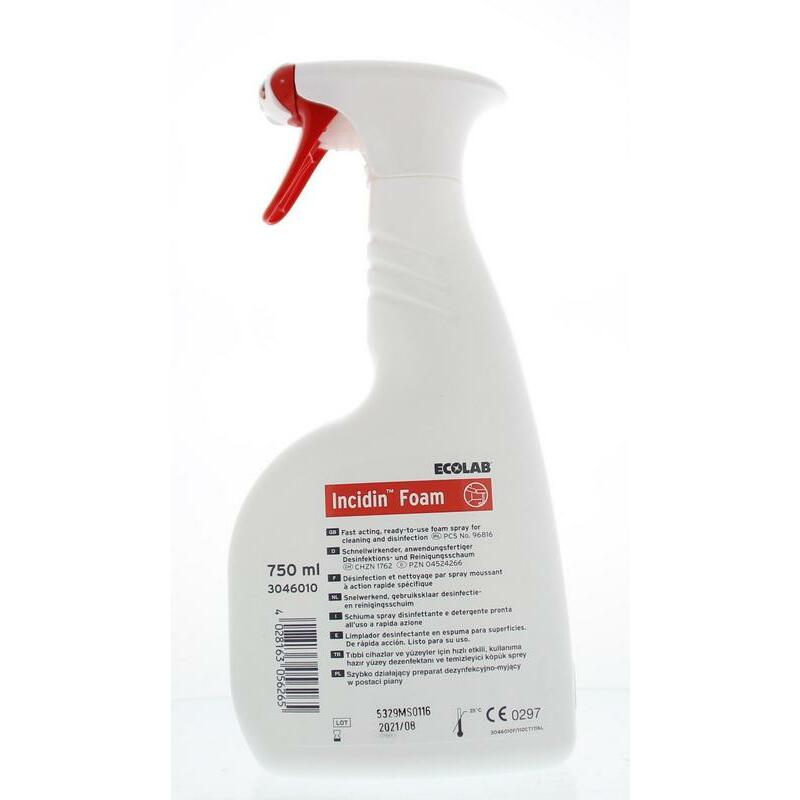 Ecolab Incidin foam 750ml