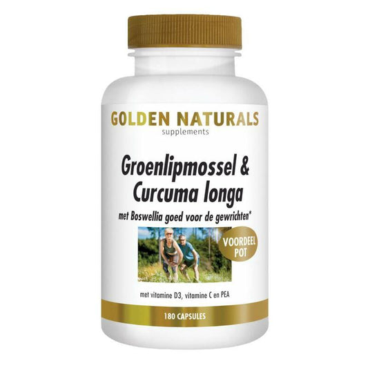 Golden Naturals Groenlipmossel complex 180ca