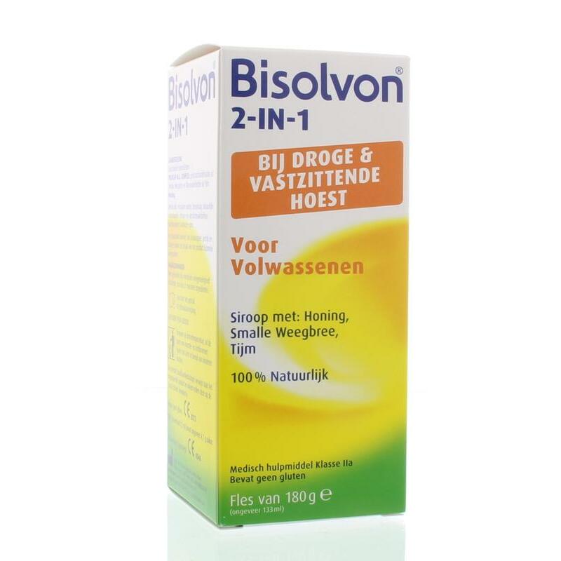 Bisolvon Drank 2 in 1 volwassenen 133ml