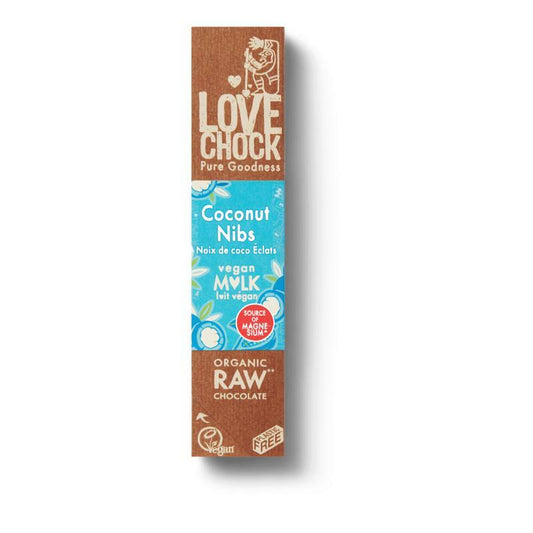 Lovechock M'lk coconut nibs bio 40g