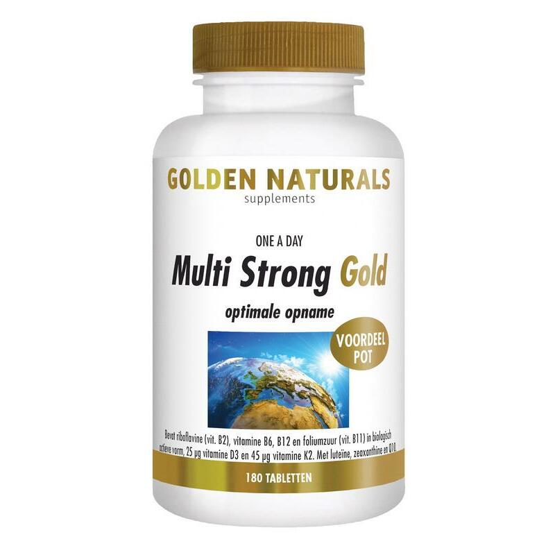 Golden Naturals Multi strong gold 180tb