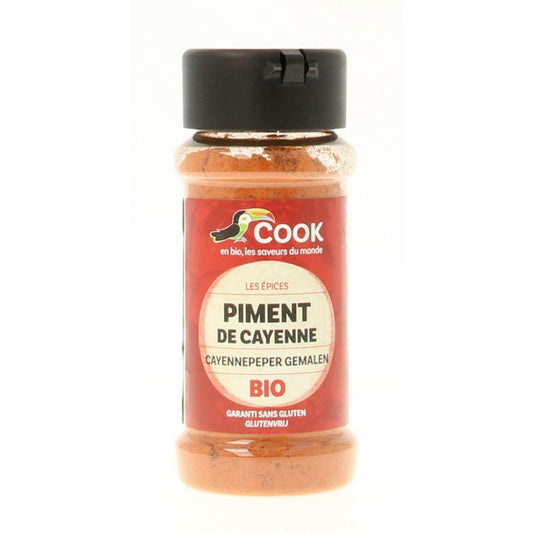 Cook Cayennepeper gemalen bio 40g