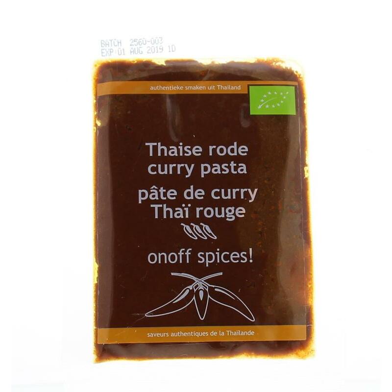 Onoff Thaise rode currypasta bio 50g