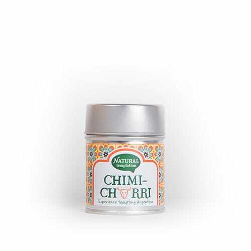 Nat Temptation Chimichurri blikje natural spices bio 40g