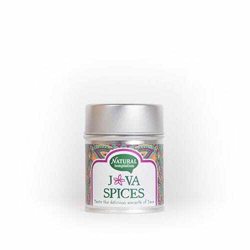 Nat Temptation Java spices blikje natural spices bio 55g