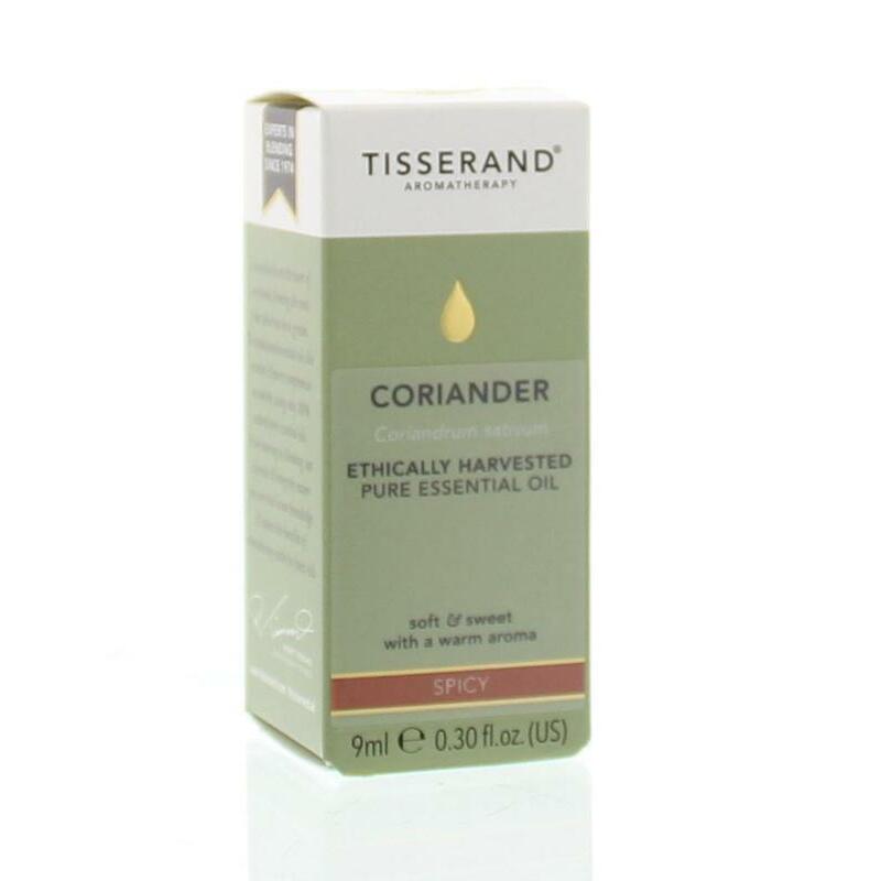 Tisserand Coriander ethically harvested 9ml