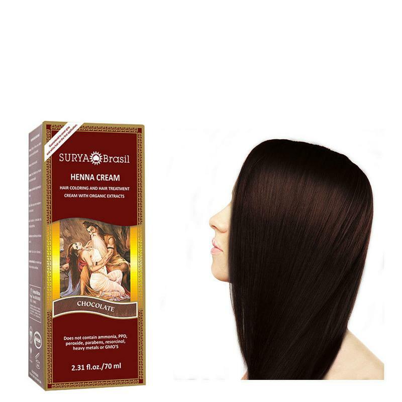 Surya Brasil Henna haarverf creme chocola 70ml
