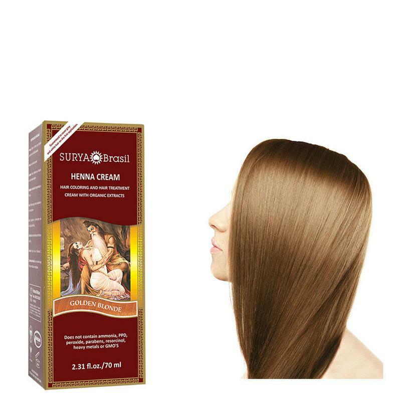 Surya Brasil Henna haarverf creme goud blond 70ml