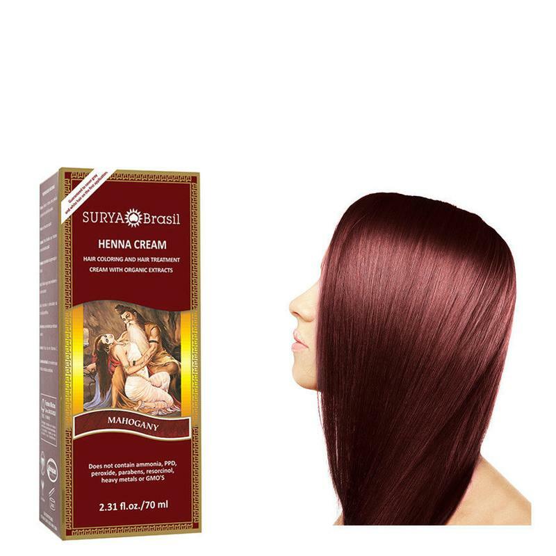 Surya Brasil Henna haarverf creme mahogany 70ml