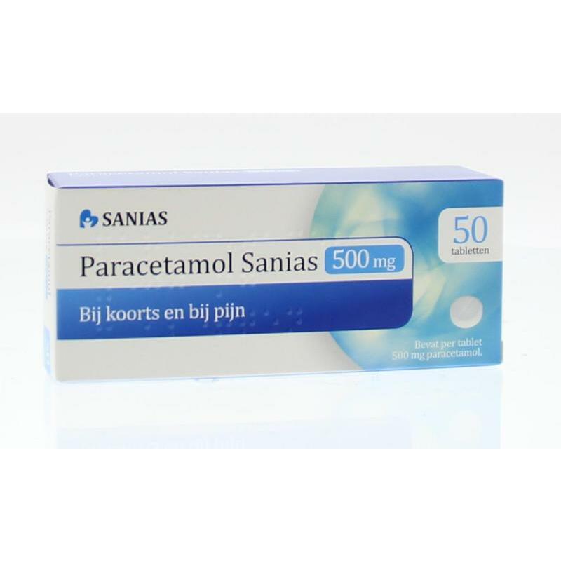 Sanias Paracetamol 500 mg 50tb