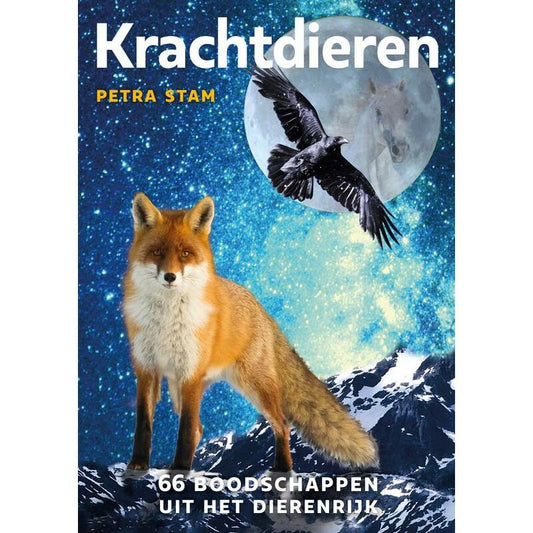 A3 Boeken Krachtdieren 66 boodschappen uit het dierenrijk 1set