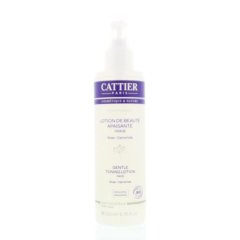 Cattier Kalmerende lotion rose chamomile 200ml