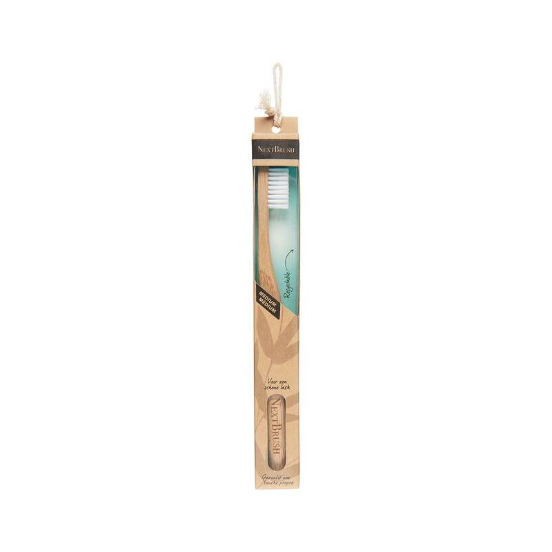 Nextbrush Bamboe tandenborstel medium 1st