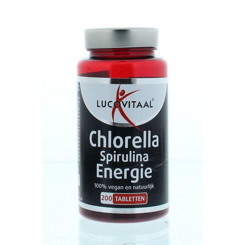 Lucovitaal Chlorella spirulina 200tb