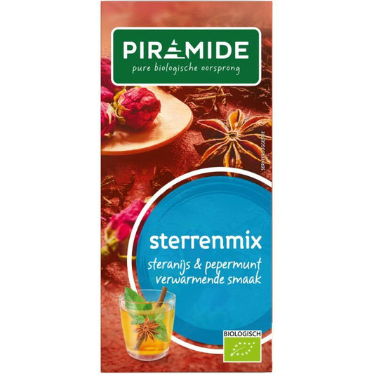 Piramide Sterrenmix thee eko bio 20st