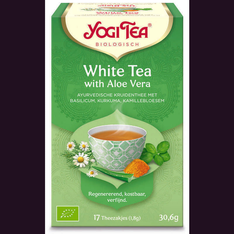 Yogi Tea White tea with aloe vera bio 17st