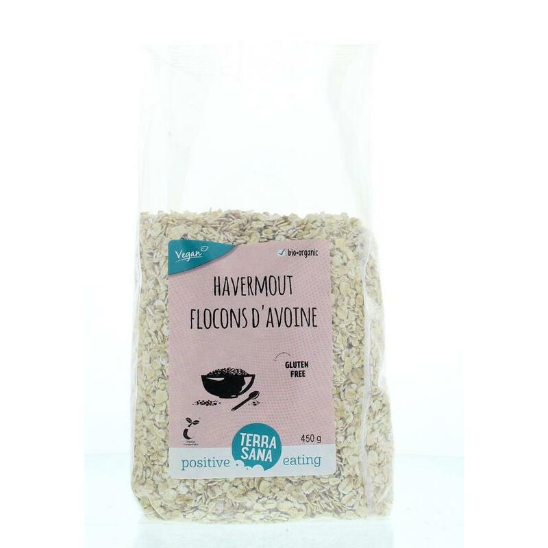 Terrasana Havermout glutenvrij bio 450g