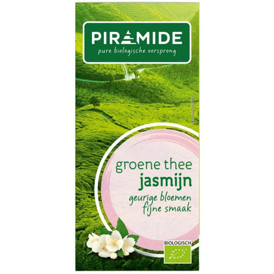 Piramide Groene thee & jasmijn eko bio 20st